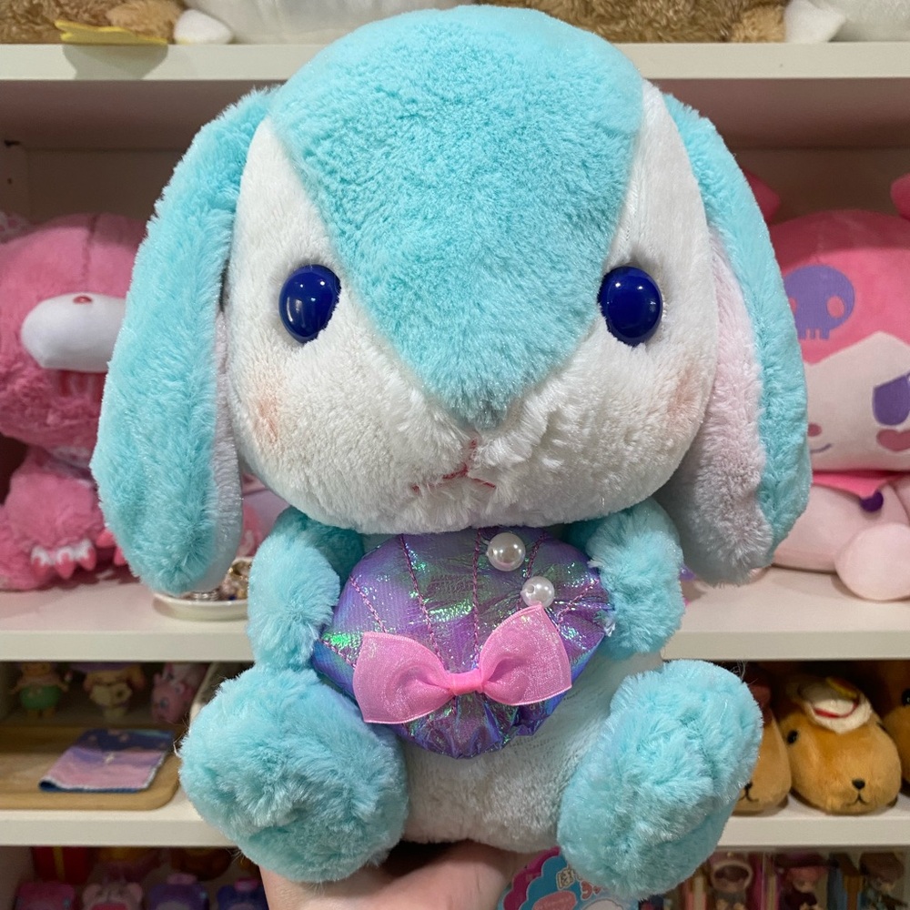 Pote Usa Loppy Bunny Plush - “Present from the Sea”